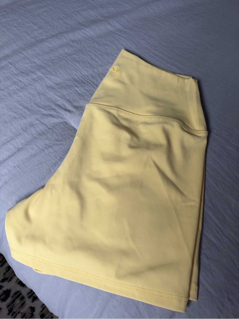 Garage 3” Butter Yellow Athletic Shorts